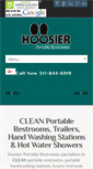 Mobile Screenshot of hoosierportables.com